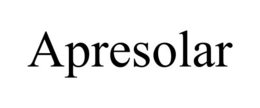 APRESOLAR trademark