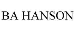BA HANSON trademark