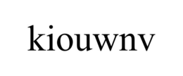 KIOUWNV trademark