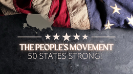 THE PEOPLE'S MOVEMENT 50 STATES STRONG! trademark