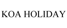 KOA HOLIDAY trademark