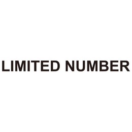 LIMITED NUMBER trademark