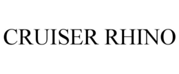CRUISER RHINO trademark