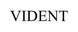 VIDENT trademark