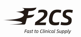 F2CS FAST TO CLINICAL SUPPLY trademark