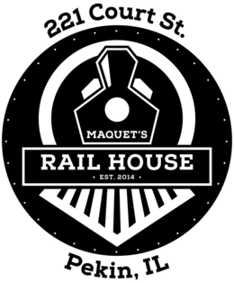 221 COURT ST. MAQUET'S RAIL HOUSE EST. 2014 PEKIN, IL trademark