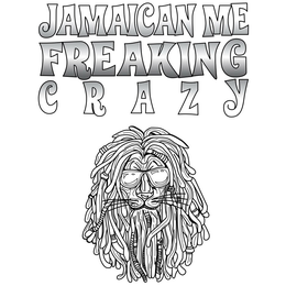 JAMAICAN ME FREAKING CRAZY trademark