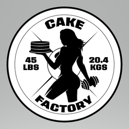 CAKE FACTORY 45 LBS 20.4 KGS trademark