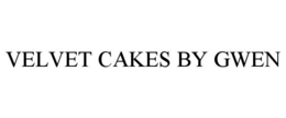 VELVET CAKES BY GWEN trademark