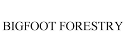 BIGFOOT FORESTRY trademark