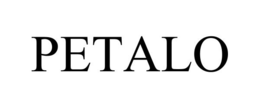 PETALO trademark