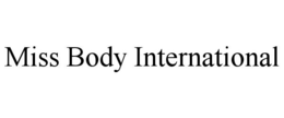 MISS BODY INTERNATIONAL trademark