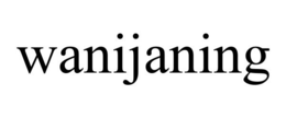 WANIJANING trademark