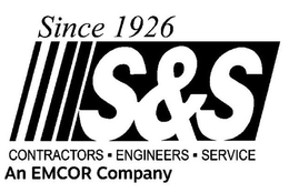 SINCE 1926 S&S CONTRACTORS ENGINEERS SERVICE AN EMCOR COMPANY trademark