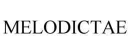 MELODICTAE trademark