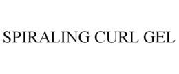 SPIRALING CURL GEL trademark