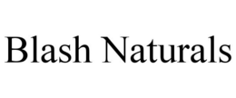 BLASH NATURALS trademark