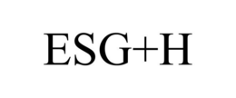 ESG+H trademark