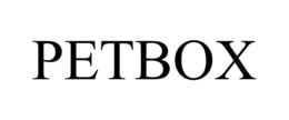 PETBOX trademark