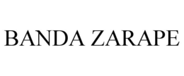 BANDA ZARAPE trademark