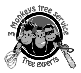 3 MONKEYS TREE SERVICE TREE EXPERTS trademark