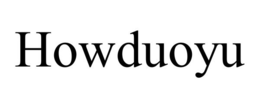 HOWDUOYU trademark