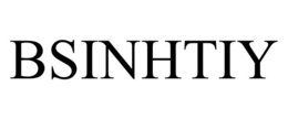 BSINHTIY trademark