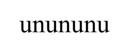 UNUNUNU trademark