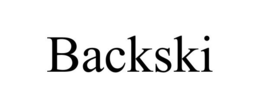 BACKSKI trademark