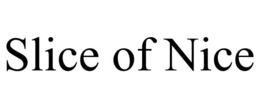SLICE OF NICE trademark