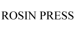 ROSIN PRESS trademark