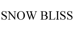 SNOW BLISS trademark