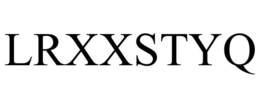 LRXXSTYQ trademark