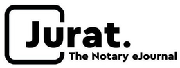 JURAT. THE NOTARY EJOURNAL trademark