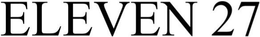 ELEVEN 27 trademark