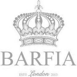 BARFIA ESTD LONDON 2013 trademark