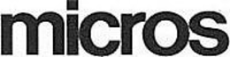 MICROS trademark