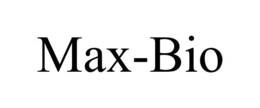 MAX-BIO trademark