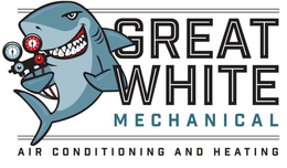 GREAT WHITE MECHANICAL AIR CONDITIONING AND HEATING trademark