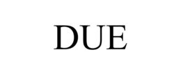 DUE trademark