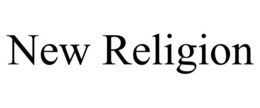 NEW RELIGION trademark