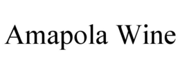 AMAPOLA WINE trademark