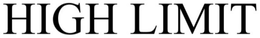 HIGH LIMIT SPRINT CAR SERIES trademark
