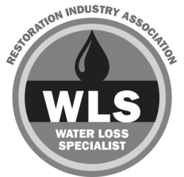 WLS WATER LOSS SPECIALIST RESTORATION INDUSTRY ASSOCIATION trademark