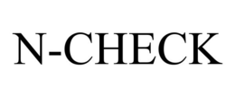 N-CHECK trademark