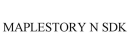 MAPLESTORY N SDK trademark