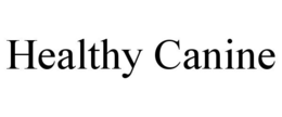 HEALTHY CANINE trademark