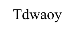 TDWAOY trademark