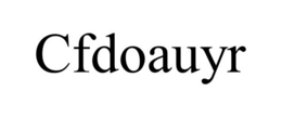 CFDOAUYR trademark