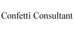 CONFETTI CONSULTANT trademark